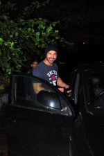 John Abraham snapped as he watches Dishoom in Juhu on 8th July 2016